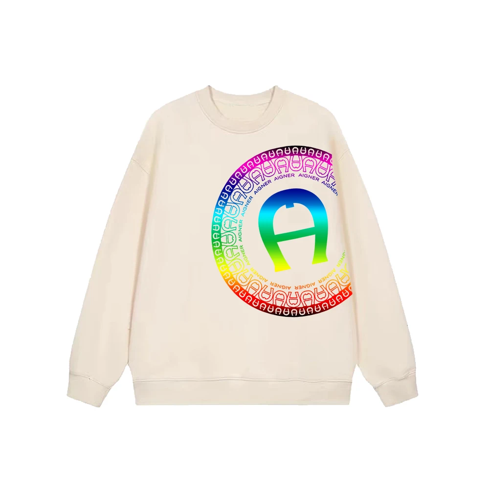 Popular boys' BRAND AIGER sweatshirts, autumn long sleeved pullovers, trendy clothing, round letter children's hoodies, warm winter clothes: Factory Seconds/Rejects – Refurbished – Never Used (Brand New) - Image 5