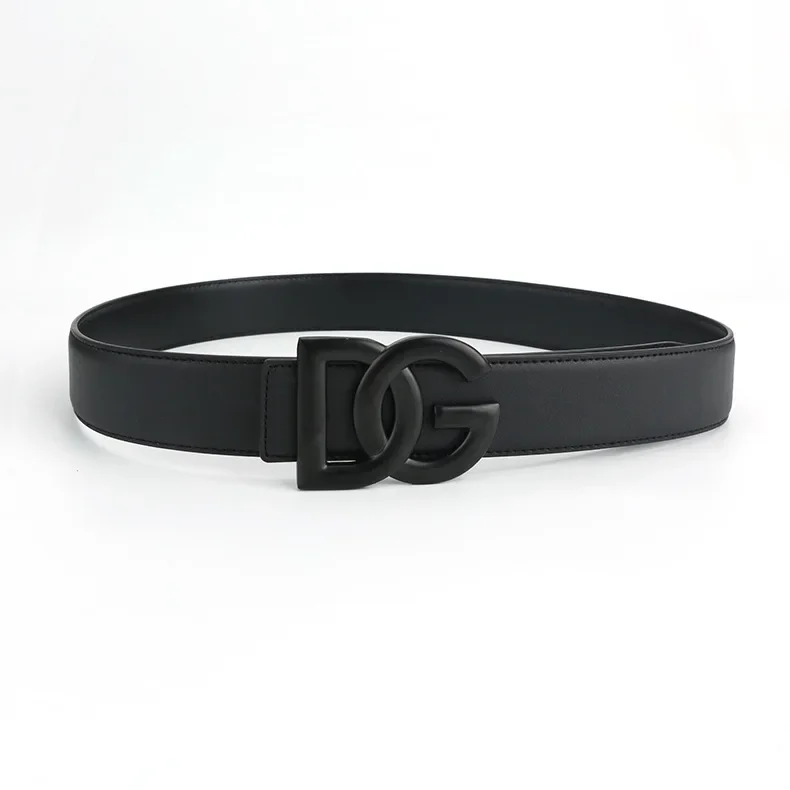 Men's Casual Leather Belt Dg Buckle Cross-Border Live Broadcast Business Pants Waist Belt Versatile Comfortable Quality Material: Factory Seconds/Rejects – Refurbished – Never Used (Brand New) - Image 5