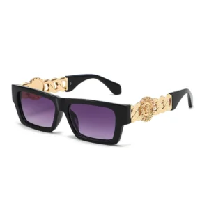 New European Square Sunglasses UV400 Polarized Luxury Minimalist Acetate For Women Streetwear: Factory Seconds/Rejects – Refurbished – Never Used (Brand New)