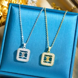 The letter necklace is a niche style specially designed for women. It won't fade and is a fashionable clothing necklace: Factory Seconds/Rejects – Refurbished – Never Used (Brand New)