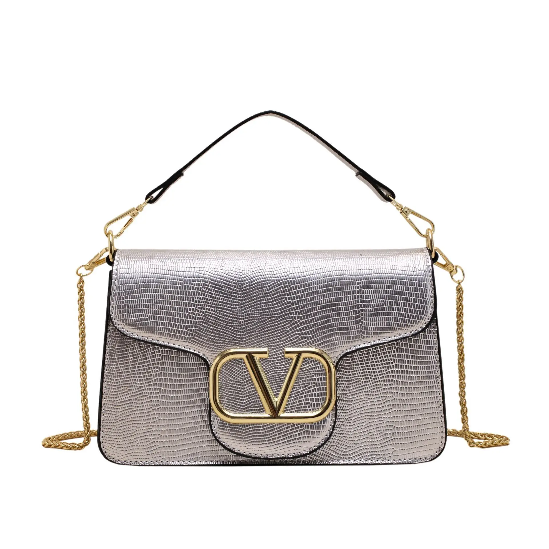 2025 New Fashion BRAND VALENTINO Square Bag for Women, Multi-way Shoulder Crossbody Purse, Stylish Quilted Bag for Daily Commute & Travel: Factory Seconds/Rejects – Refurbished – Never Used (Brand New)