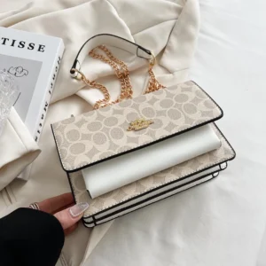 2025 New! Luxury - Brand Women's High - Quality Fashion Handbag - Chain - Strap Multi - Compartment Small Square Bag in European: Factory Seconds/Rejects – Refurbished – Never Used (Brand New)