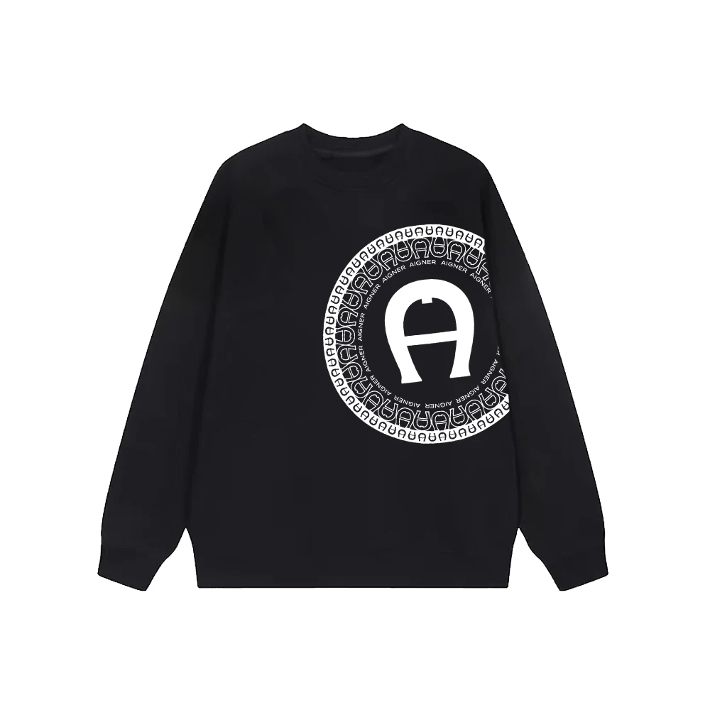 Popular boys' BRAND AIGER sweatshirts, autumn long sleeved pullovers, trendy clothing, round letter children's hoodies, warm winter clothes: Factory Seconds/Rejects – Refurbished – Never Used (Brand New) - Image 3