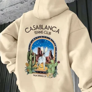 fashion printed Autumn and Winter Men's Fleece windproof Warm 100Cotton Oversized Hoodie Outdoor Commuter Men's High Elastic top : Factory Seconds/Rejects – Refurbished – Never Used (Brand New)