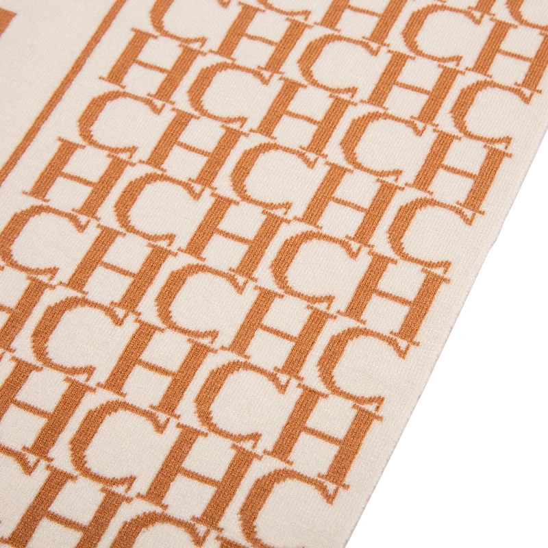 BRAND CH New Fashion Brand Scarf Warm Winter Women Casual Knitted Solid Color Double Sided Wraps Neckerchief: Factory Seconds/Rejects – Refurbished – Never Used (Brand New) - Image 6