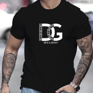T-shirt Summer New High-quality Cotton Short Sleeved letter Printed O-neck T-shirt Fashion Designer Matching Top: Factory Seconds/Rejects - Refurbished - Never Used (Brand New)