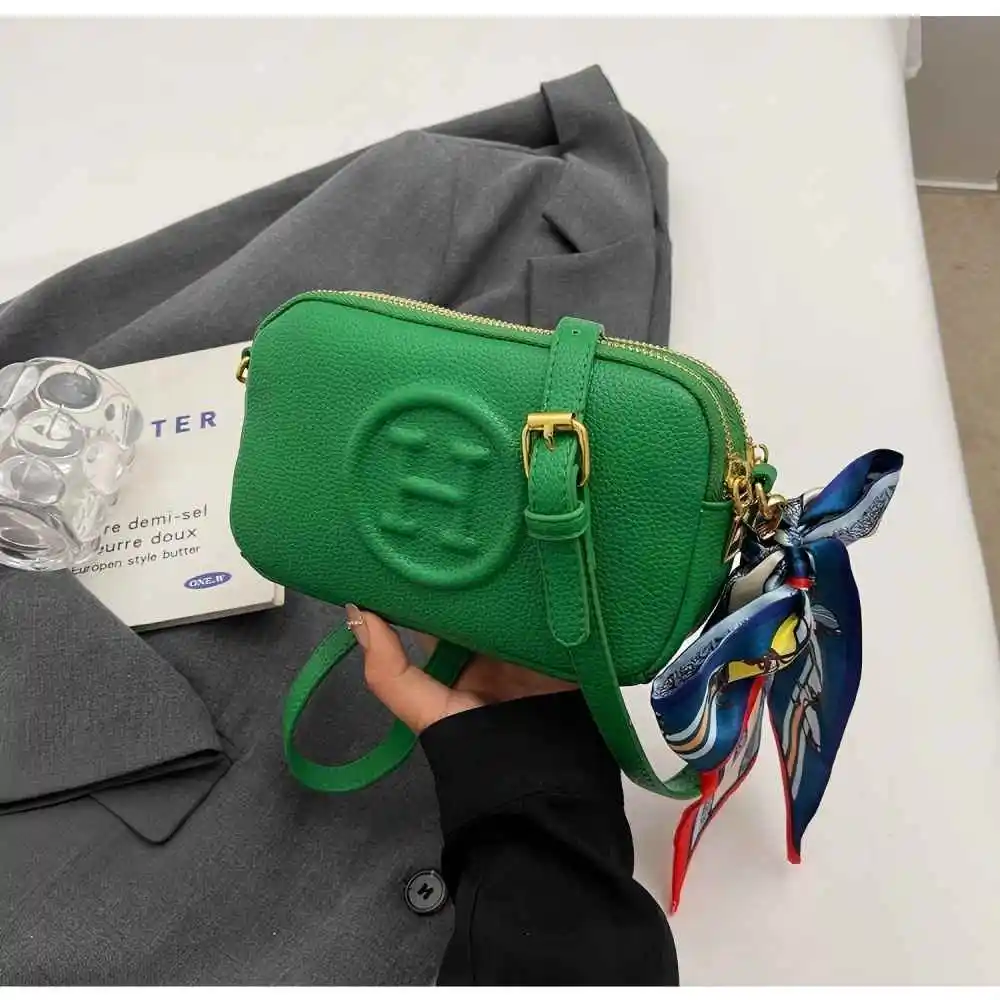 Bucket bag designer luxurious high appearance camera bag new zipper shoulder crossbody bag fashionable and versatile travel bag: Factory Seconds/Rejects – Refurbished – Never Used (Brand New) - Image 3