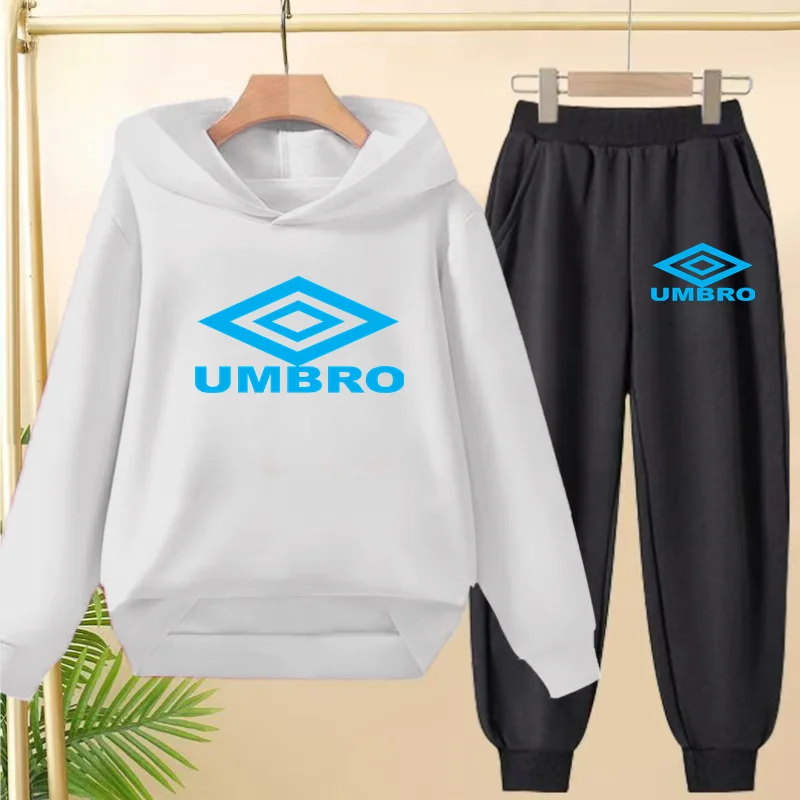 Kids 3-12Yrs Autumn Hoodie Products Clothing Sunny Beautiful Girl Sweatshirt +Pants Two-Piece Set Boys Girls Toddler Leisure Set : Factory Seconds/Rejects – Refurbished – Never Used (Brand New) - Image 2