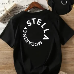 Cotton Casual Women's T-shirt Simple Letter Pattern Printed T-shirt Loose Large Size Popular Y2K Tops Women: Factory Seconds/Rejects – Refurbished – Never Used (Brand New)