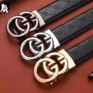 Luxury Brand Men Belt High Quality Leather Business Designer famous Belts for men Jeans Strap Male Metal Buckle belt: Factory Seconds/Rejects – Refurbished – Never Used (Brand New)