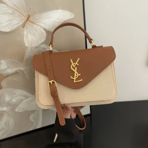 Women's Designer Compact Bag New Fashion Style Premium Crossbody Bag Large Capacity Commuting Shoulder Bag: Factory Seconds/Rejects – Refurbished – Never Used (Brand New)