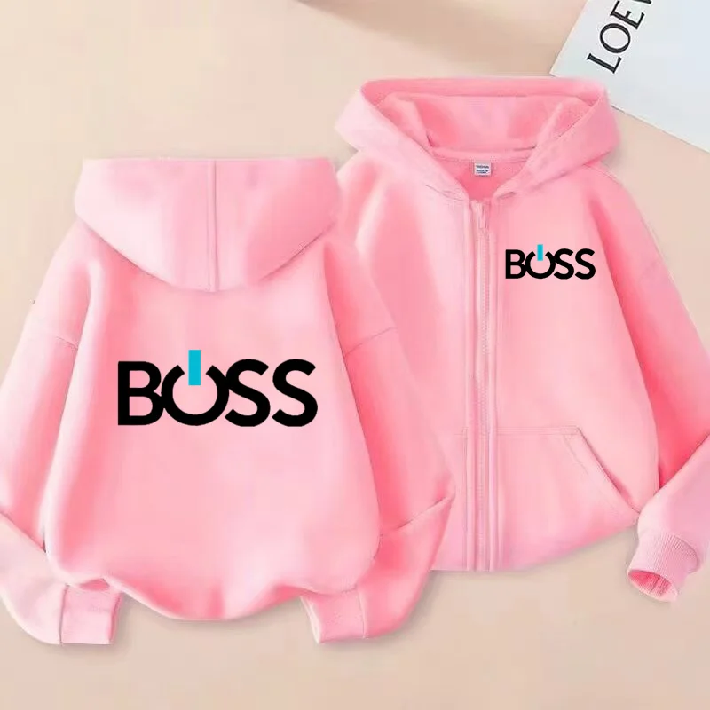 Children's Zipper Style Cardigan Clothes Sweatshirt Boys Girls 3-12Yrs LongSleeve Top Print Hoodie Casual Fashion Charming Coat: Factory Seconds/Rejects – Refurbished – Never Used (Brand New) - Image 9