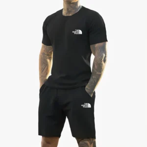 summer new men's printed short-sleeved T-shirt + shorts suit, casual sportswear, breathable outdoor casual men's T-shirt: Factory Seconds/Rejects -  Refurbished - Never Used (Brand New)