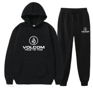 New Volcom sweatshirt and pants set men's sportswear set men's fashion new two-piece set men's sportswear for autumn and winter: Factory Seconds/Rejects – Refurbished – Never Used (Brand New)