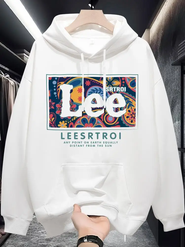2025 autumn heavy hooded hooded hoodie BRAND LEE for KIDS, men and women's loose fashion brand cashew hoodie spring and autumn: Factory Seconds/Rejects – Refurbished – Never Used (Brand New)