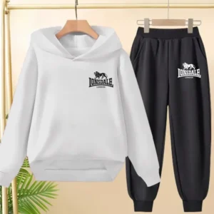 Pulls à motifs à la mode, manteaux à capuche pour garçons et filles, pantalons, ensembles de vêtements de sport décontractés pou