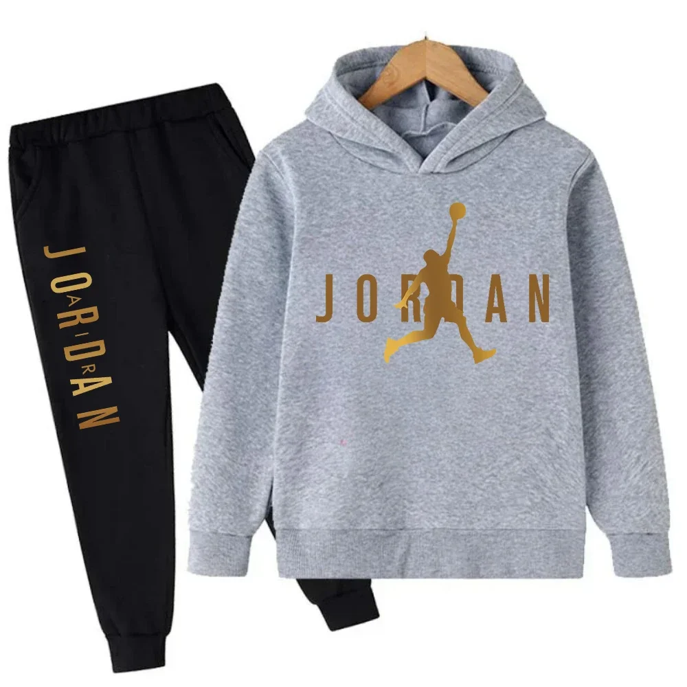 Autumn Warm Slam Dunk Master Pattern Printed Children Set Hoodie+Pant Suit 2pcs Set Kids Boy Girl Fashion Clothing Tracksuits: Factory Seconds/Rejects – Refurbished – Never Used (Brand New) - Image 5