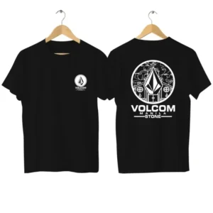 Volcom Stone Womens Hot Fashion Brand Short Sleeved T-shirt Printed Top Paired with Casual Streetwear: Factory Seconds/Rejects – Refurbished – Never Used (Brand New)