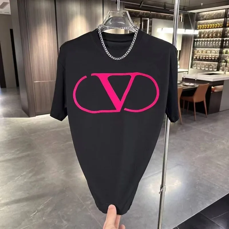 T-Shirt - Cotton Print, Oversized Short Sleeve, Neutral Casual Top, Large Crew Neck, Fashion T-Shirt : Factory Seconds/Rejects - Refurbished - Never Used (Brand New) - Image 2