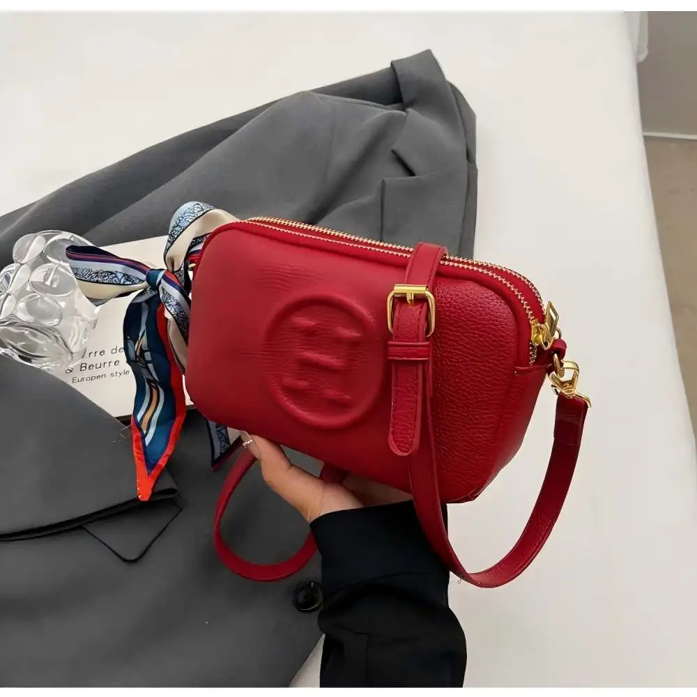 Bucket bag designer luxurious high appearance camera bag new zipper shoulder crossbody bag fashionable and versatile travel bag: Factory Seconds/Rejects – Refurbished – Never Used (Brand New) - Image 6