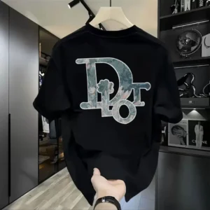 High-end Cotton Crew Neck Trendy Men's Short Sleeve T-Shirt Fashion Versatile Bottom T-Shirt: Factory Seconds/Rejects – Refurbished – Never Used (Brand New)