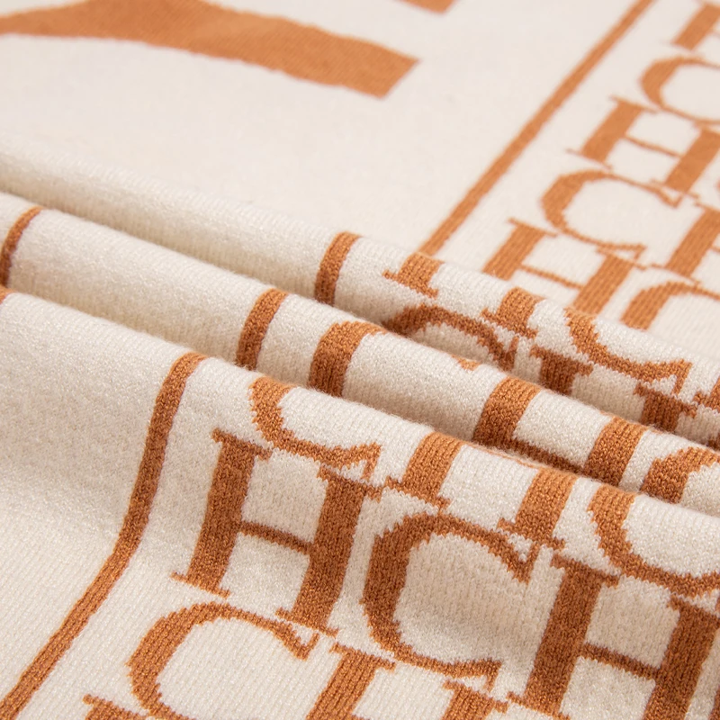 BRAND CH New Fashion Brand Scarf Warm Winter Women Casual Knitted Solid Color Double Sided Wraps Neckerchief: Factory Seconds/Rejects – Refurbished – Never Used (Brand New) - Image 5